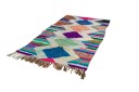 Marokkansk Boucherouite teppe 130 x 230 cm Størrelse: 130 x 230 cm