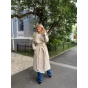 Brgn by Lunde & Gaundal Dame Frakker Beige XL,