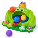 Bright Starts Ballspill Babyleke Frosk Med Lyd Og Lys