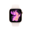 Apple Watch Series 11 GPS 42mm Rose Gold Aluminium Case with Light Blush Sport Band   M/L