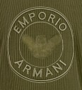 Emporio Armani Hettegenser   Rib   Bille m. Logo   Emporio Armani   8 år 128   Hettegenser   Grønn