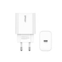 BWOO Vegglader med PD 20W 1xUSB C Hvit