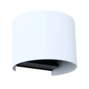 Lindby Dara Round LED Smart Utendørs Vegglampe Hvit
