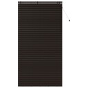 vidaXL Venetiansk persienne Mørk brun 135 x 250 cm 35 mm