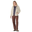 Patagonia Retro Pile Jakke Beige XL til Dame - Resirkulert Polyester