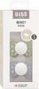 BIBS Infinity Smokker 2 Pack Silikon Str 2 Anatomisk Sage GLOW/Cloud GLOW