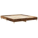 Sengeramme uten madrass gammelt tre 180x200 cm konstruert tre