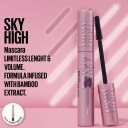 Maybelline New York Lash Sensational Sky High Mascara Black Duo