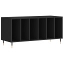  Hifi benk svart 100x38x48 cm konstruert tre