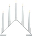 Watt&Veke Watt& Veke Luna Adventslysestake Hvit