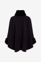 Vila   Poncho Visofia Cape/1/Ka   Svart