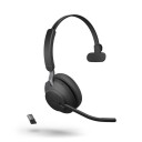 Jabra Evolve2 65 Uc With Stand Hodesett Usb-a Mono Svart