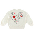 Kids Only Collegegenser CookValentine Tofu/Heart Kids Only 7 8 år 122 128 Collegegenser Beige