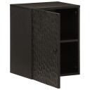  Veggmontert baderomsskap 38x33x48 cm heltre mango