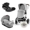 Cybex Barnevogn Talos S Lux Travelsystem inkl. Cloud T  Lava Grey