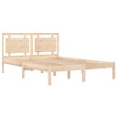 vidaXL Sengeramme heltre 150x200 cm 5FT King Size