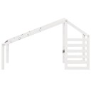 Tak for barneseng hvit 198x97x113 cm heltre furu