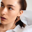 Pilgrim CHARMAINE hoops gullbelagt