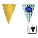 6 m Eid Mubarak Vimpelbanner 30x20 cm