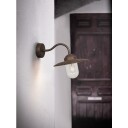 NORDLUX LUXEMBOURG VEGGLAMPE BRUN