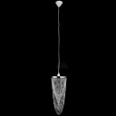 vidaXL Taklampe/lysekrone crystal 22 x 58 cm