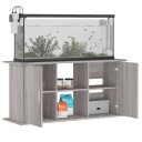 Akvariumstativ Grå Sonoma 121X41X58 cm Konstruert Tre