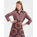 La DoubleJ Dame Bluser & Skjorter Flerfarget L,