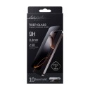 Dacota Platinum iPhone 17 skjermbeskytter med påfører svart