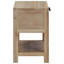 vidaXL Nattbord med skuff 40x30x48 cm heltre akasie