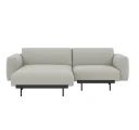 Muuto In Situ 2 seters modulsofa Konfig 5   Clay12/Svart