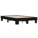  Sengeramme svart 120x200 cm konstruert tre og metall 8721102448409