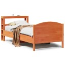  Sengeramme uten madrass voksbrun 75x190 cm heltre furu 3306251