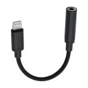 DACOTA PLATINUM LIGHTNING TO 3,5 MM AUX 0,1 M, SVART