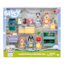 Bluey Lekesett Med 4 Figurer Familie Shoppingtur