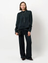 Dante6 Dante6 Jules Creased Satin Pants   Khaki green   42