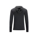 Aclima WarmWool Hood sweater w/zip (M) herre   Str. 2XL