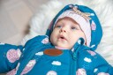 Petite Chérie Atelier Agnes Lue og Votter Pink 2-4 år