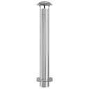  Pipeforlengelse Solv 25 X 25 X 132 Cm Rustfritt Stal