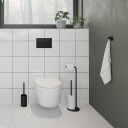 Beslagsboden 1233 Wc-børste- Ink. Beholdere Hvit