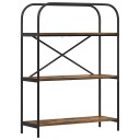  Bokhylle Røkt eik 80 x 30 x 109 cm Konstruert tre