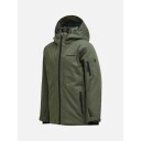 Peak Performance Maroon Insulated Jacket Junior Pine Needle 150