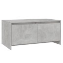 vidaXL Salongbord betonggrå 90x50x41,5 cm konstruert tre