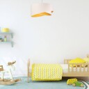 Maco Design Vivien pendellampe tofarget hvit/oransje