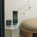 Hadeland Glassverk Sine Vase H29,5 cm Røkgrå