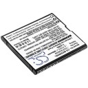 Bea-fon SL595 batteri (600 mAh 3.7 V, Sort)