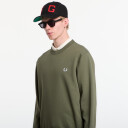 Fred Perry Crew Neck Sweatshirt   Khaki green   XL