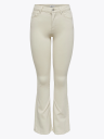 Only Blush Mid Flared Denim Beige XL/34