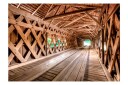 Fototapet Wooden Bridge 300x210 - Artgeist sp. z o. o.