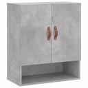  Veggskap betonggrå 60x31x70 cm konstruert tre 8720845947293