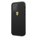 Ferrari On Track Hardcase til iPhone 12 Pro Max 6,7" Svart Perforert